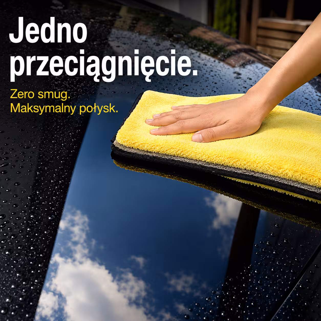 AutoDRY osusza auto jednym przeciągnięciem